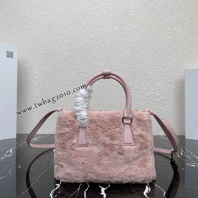 Prada專櫃新款山羊毛迷你殺手包 1BA906 普拉達Galleria迷你手袋手提女包 csp1520